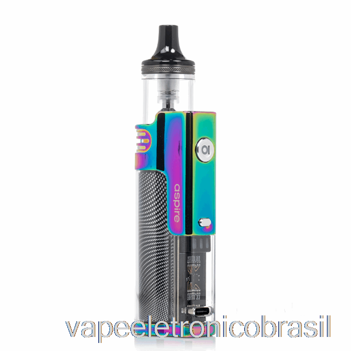 Vape Eletrônico Aspire Flexus Aio Pod Sistema Arco-íris